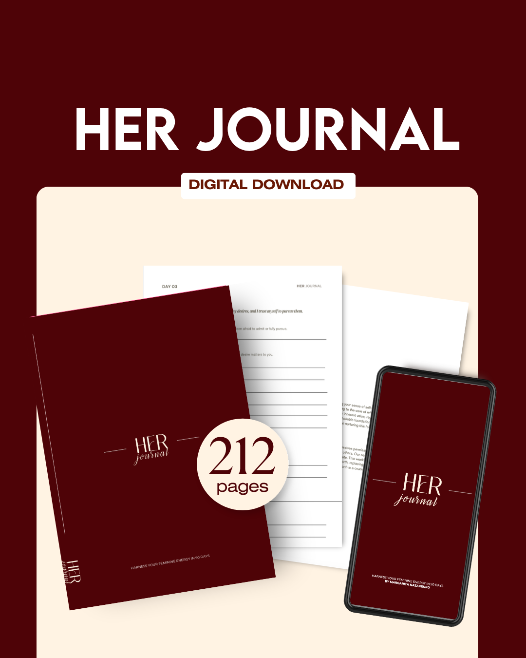 (PDF) HER Journal: Harness Your Feminine Energy in 90 Days